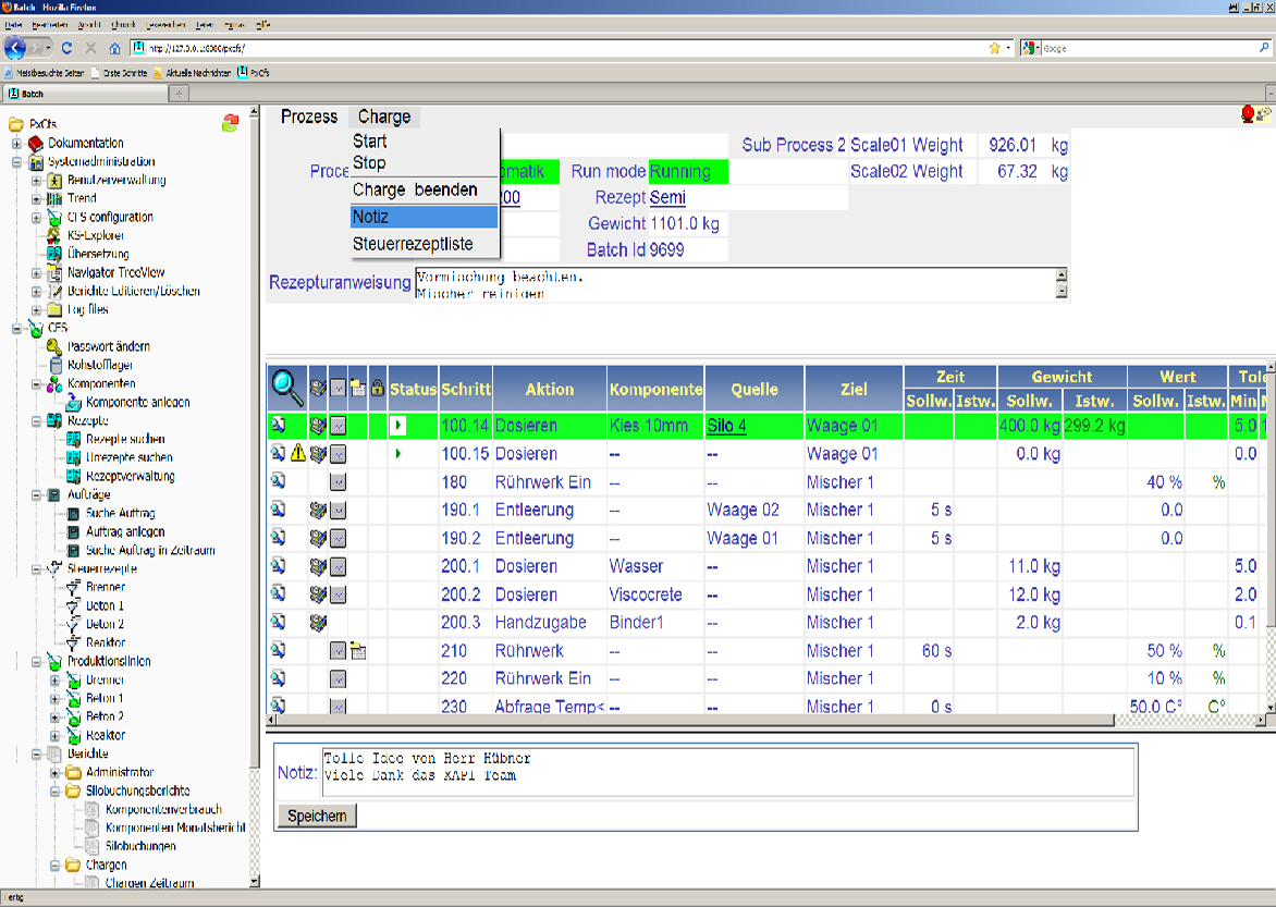 XBatch Interface