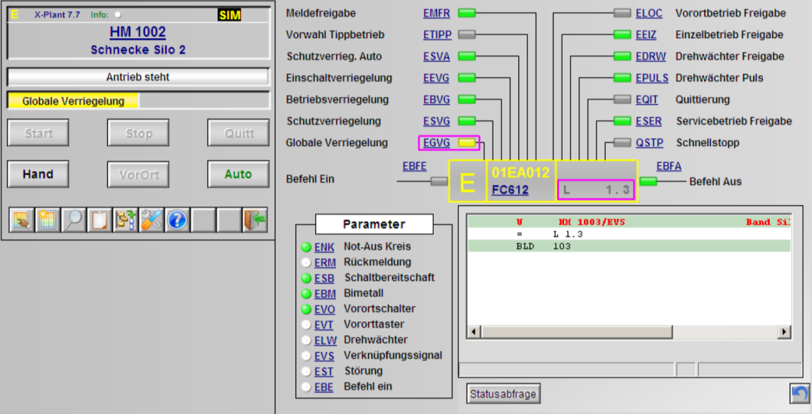 XPlant Analyse